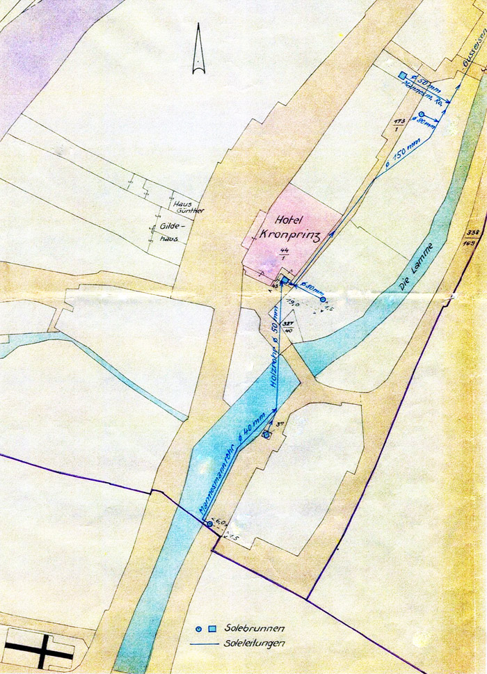 Solebrunnen Plan 1951